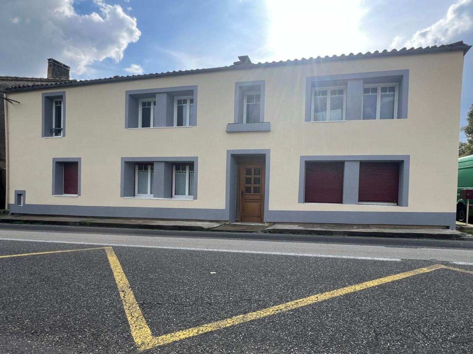 La même façade après rénovation